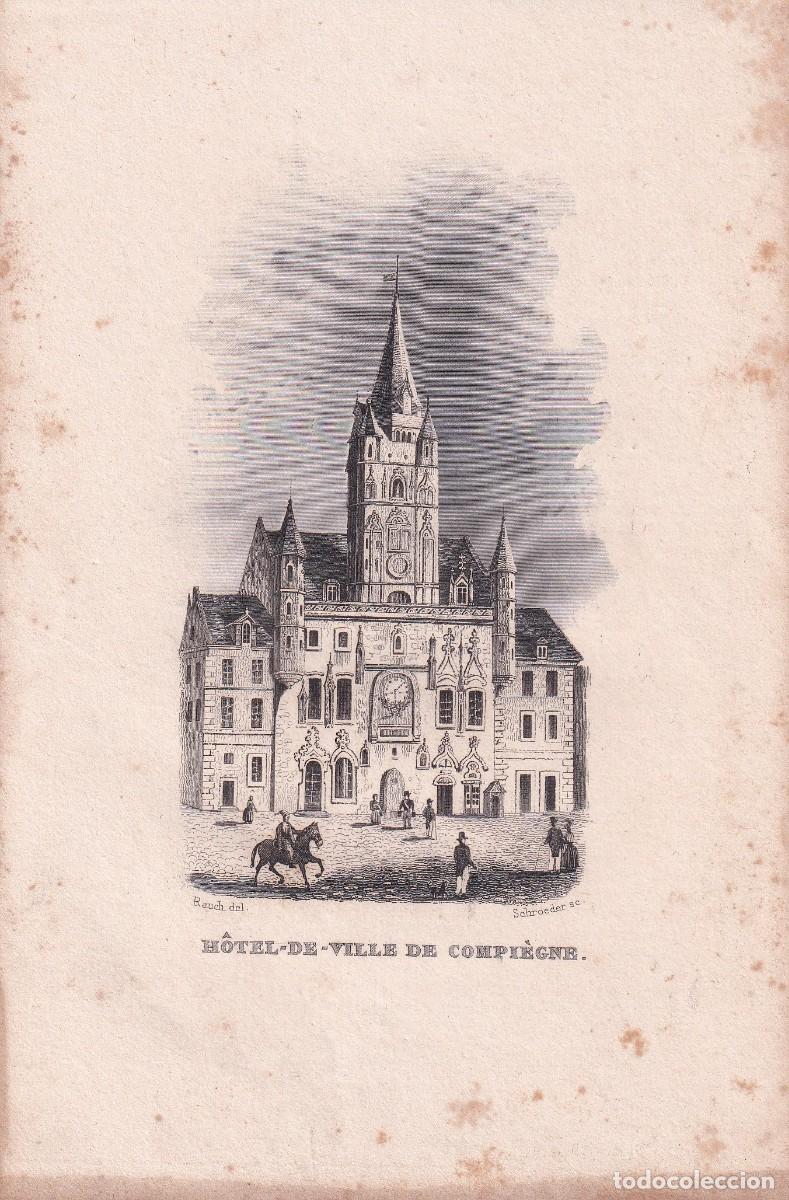 Arte: FRANCIA - HOTEL-DE-VILLE DE COMPI&Egrave;GNE