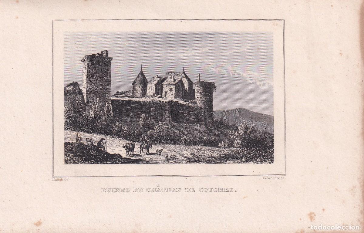 Arte: FRANCIA - RUINES DU CHATEAU DE COUCHES
