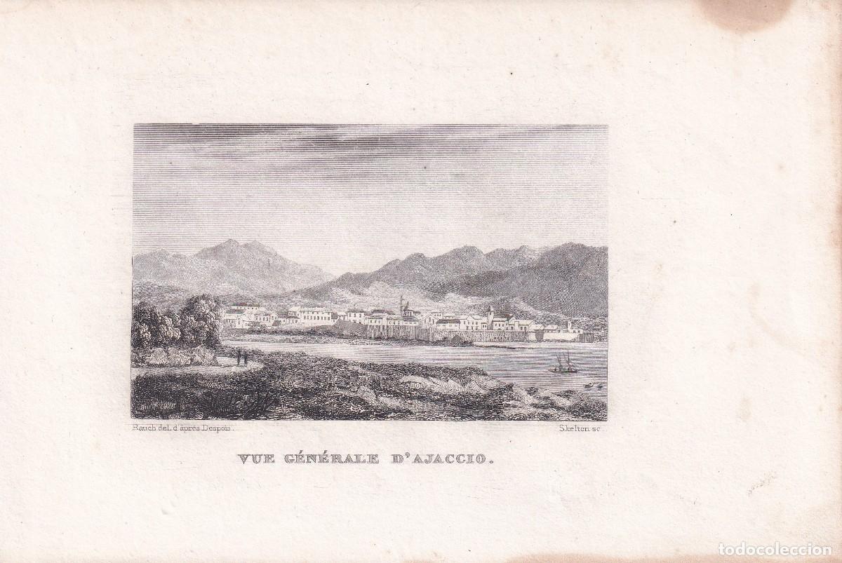 Arte: FRANCIA - VUE G&Eacute;N&Eacute;RALE D'AJACCIO