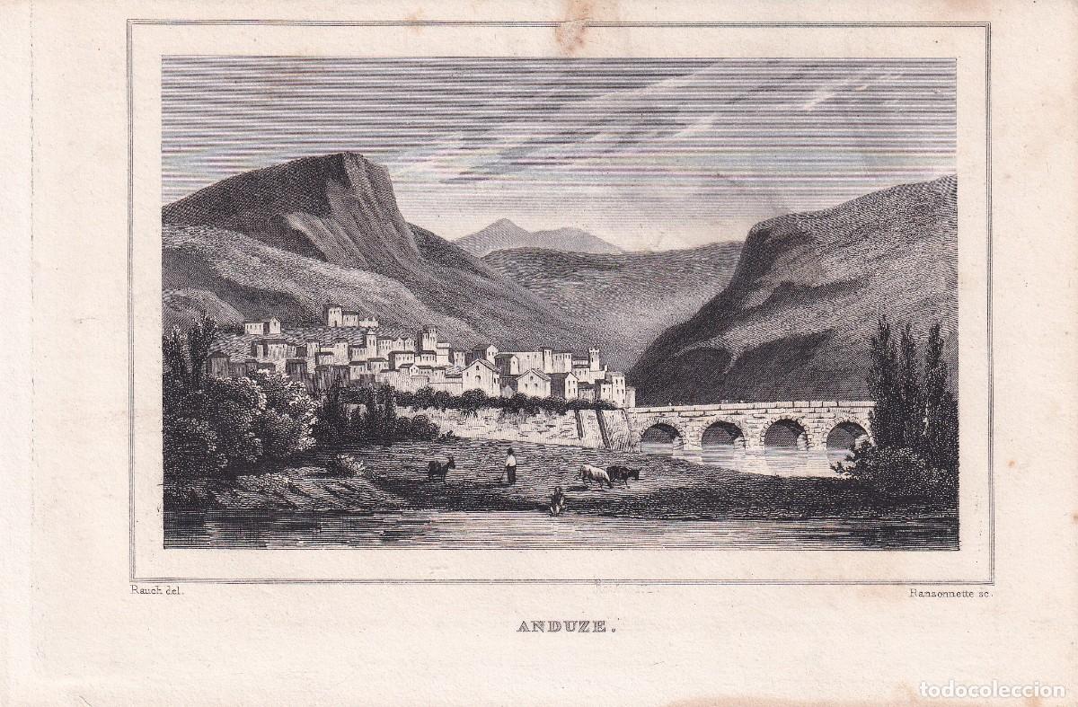 Arte: FRANCIA - VISTA DE ANDUZE