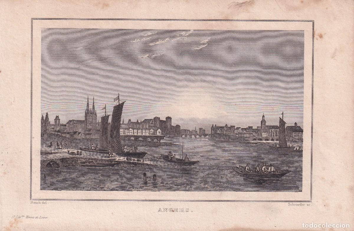 Arte: FRANCIA - VISTA DE ANGERS