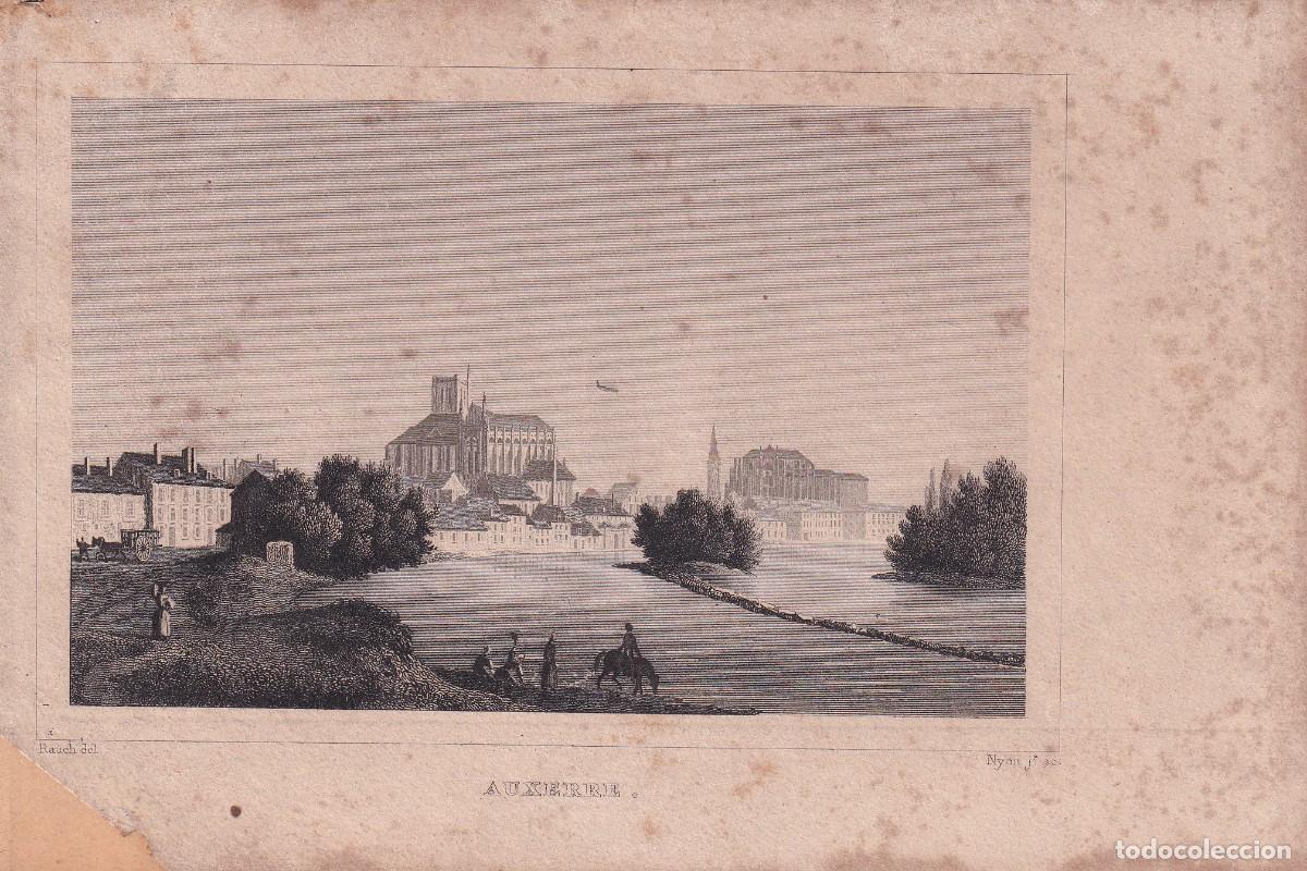 Arte: FRANCIA - VISTA DE AUXERRE