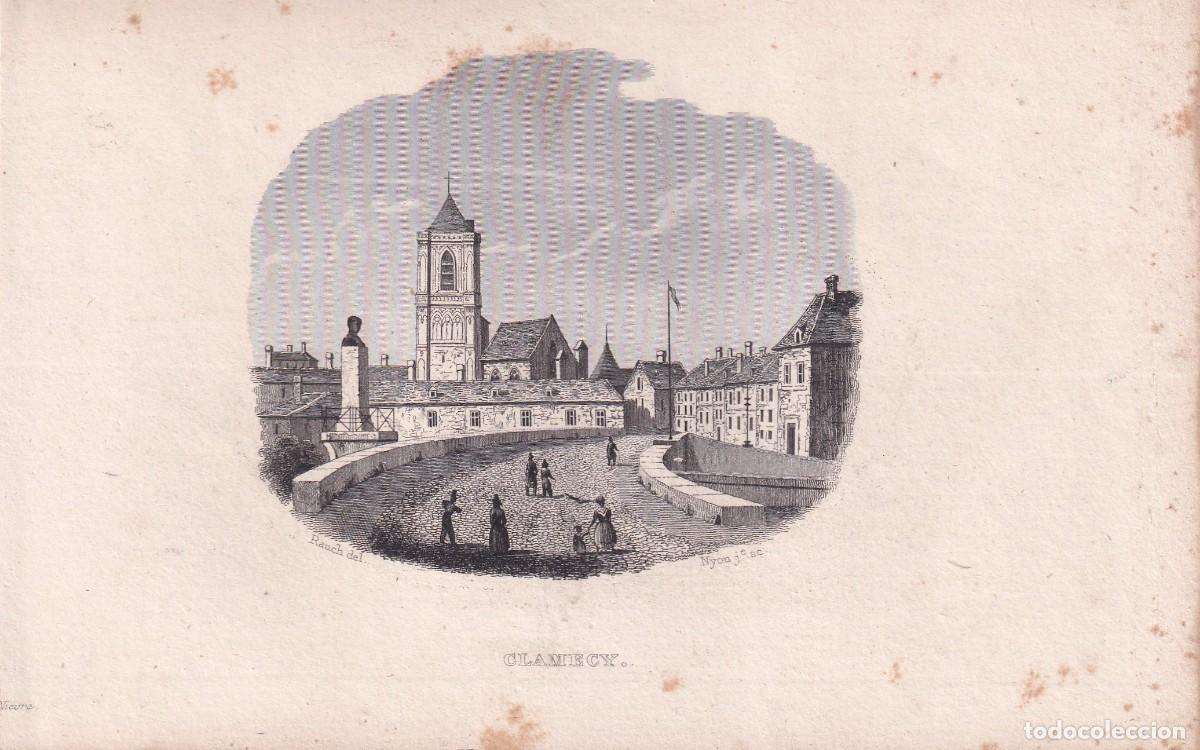 Arte: FRANCIA - VISTA DE CLAMECY