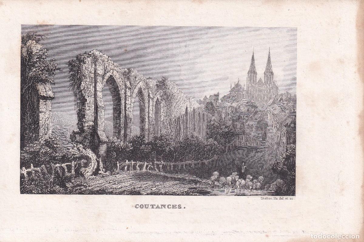 Art: FRANCIA - VISTA DE COUTANCES