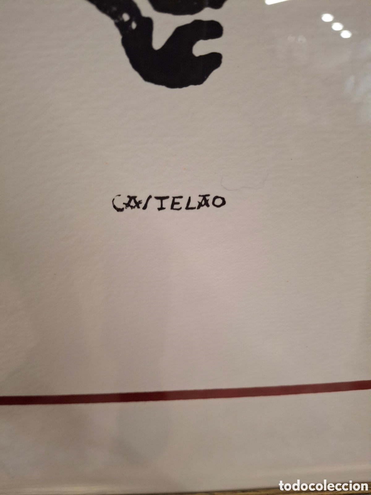 Arte: Cuadro de Castelao serigrafia - Foto 2