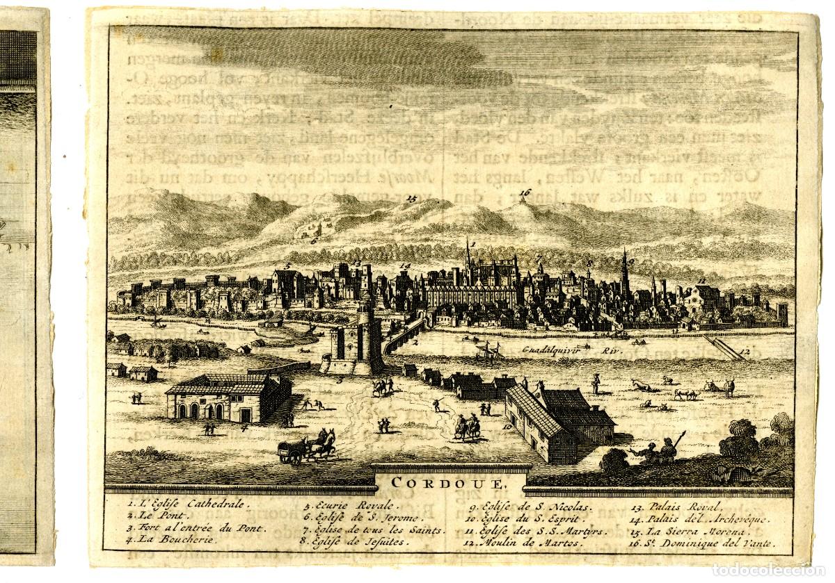 Arte: C&oacute;rdoba. Vista general. Leiden, 1707 - Foto 1