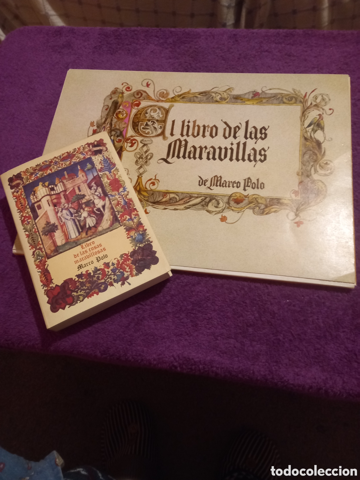 Art: 12 l&aacute;minas El libro de las maravillas. Dos libros: Tras los pasos de Marco polo/ El libro de las