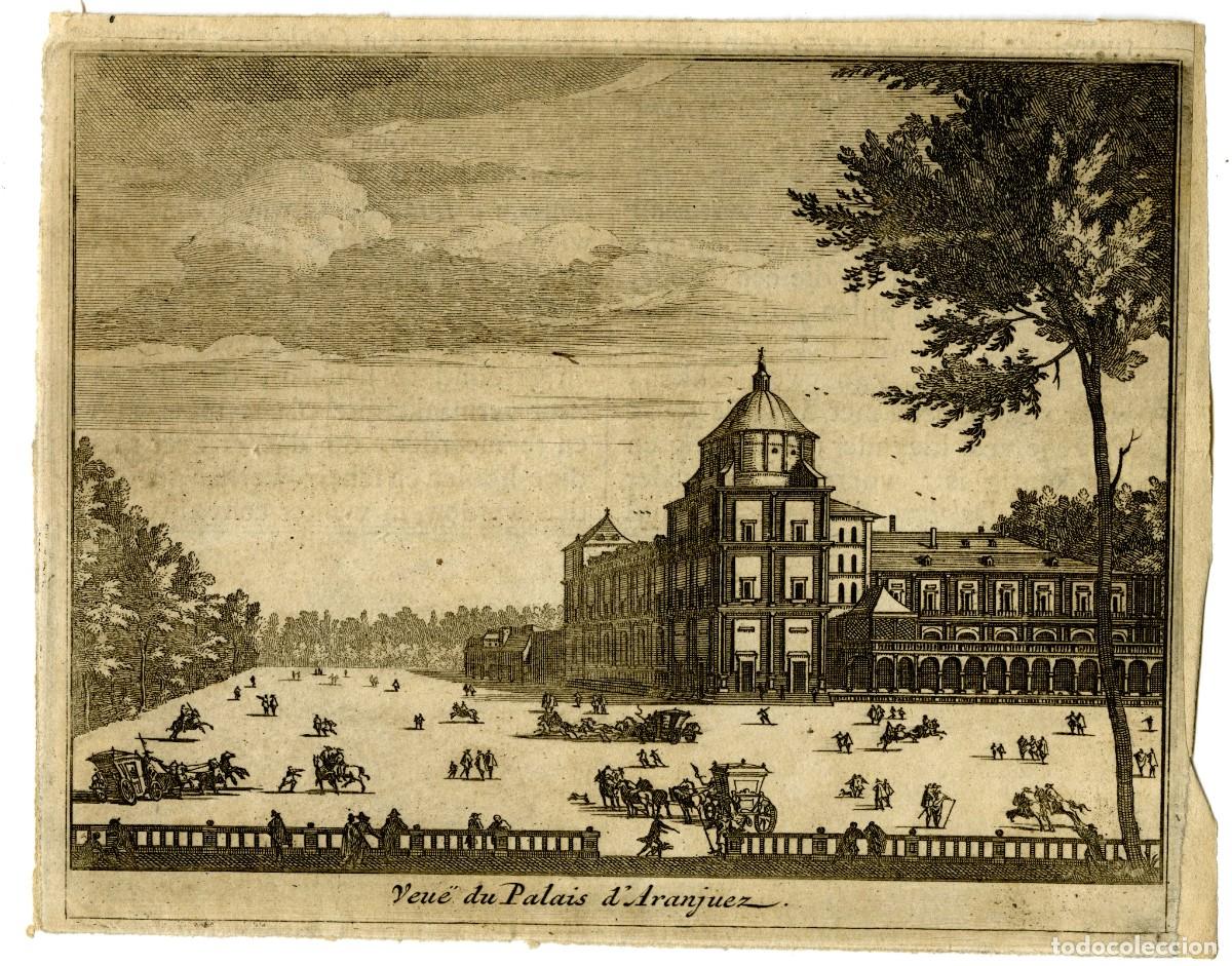 Arte: Aranjuez. Vista del palacio. Leiden, 1707 - Foto 1