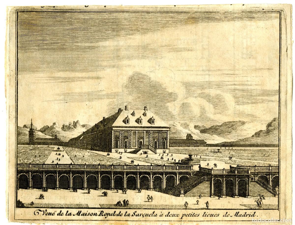 Arte: Madrid. Vista de la Maison royale de la Zarzuela - Foto 1