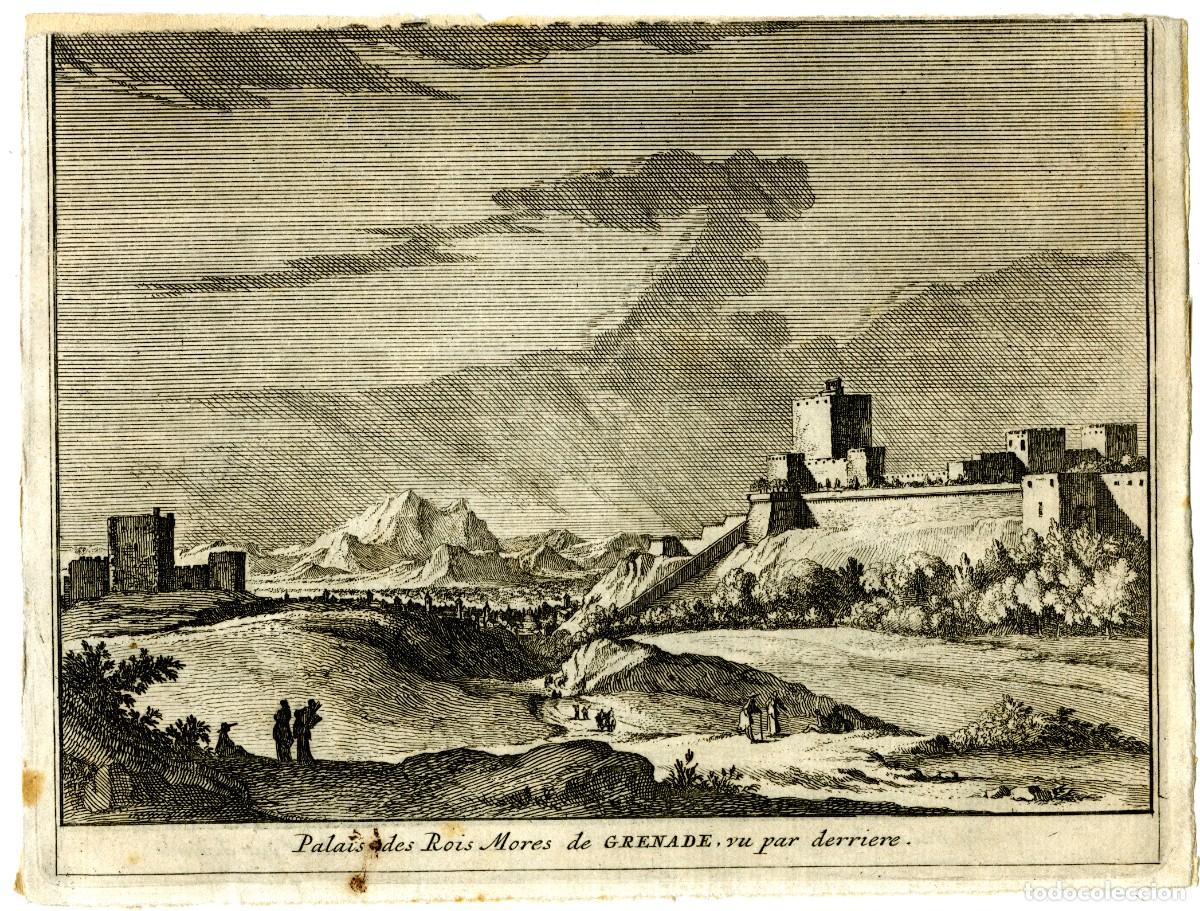 Arte: Granada. Palacio de los reyes moros. Leiden, 1707 - Foto 1