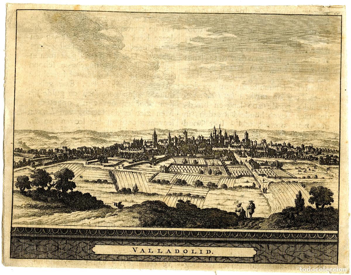Arte: Valladolid. Vista general. Leiden, 1707 - Foto 1