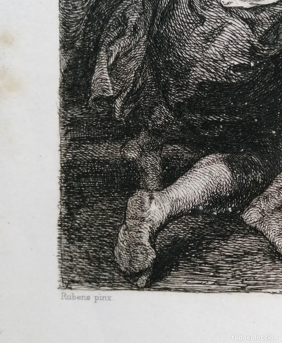 Arte: Virgen con santos, grabado seg&uacute;n Rubens - Foto 4