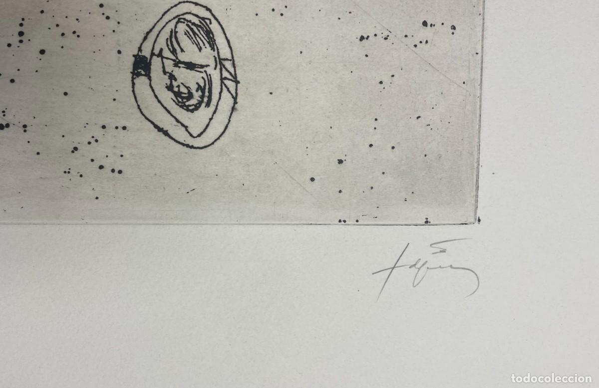 Arte: Antoni T&agrave;pies. Grabado, 1987 - Foto 3