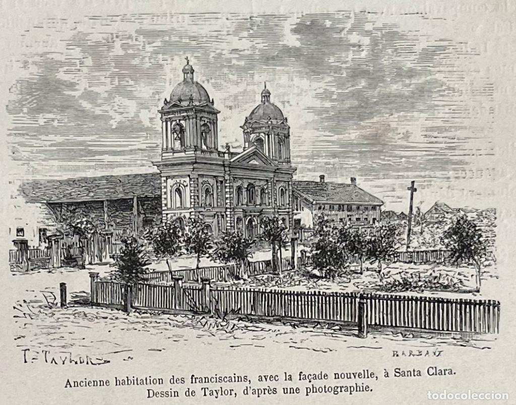 Arte: Misi&oacute;n franciscana y convento jesuita en santa Clara (California, EEUU), 1875. Cheget/TaylorRozier