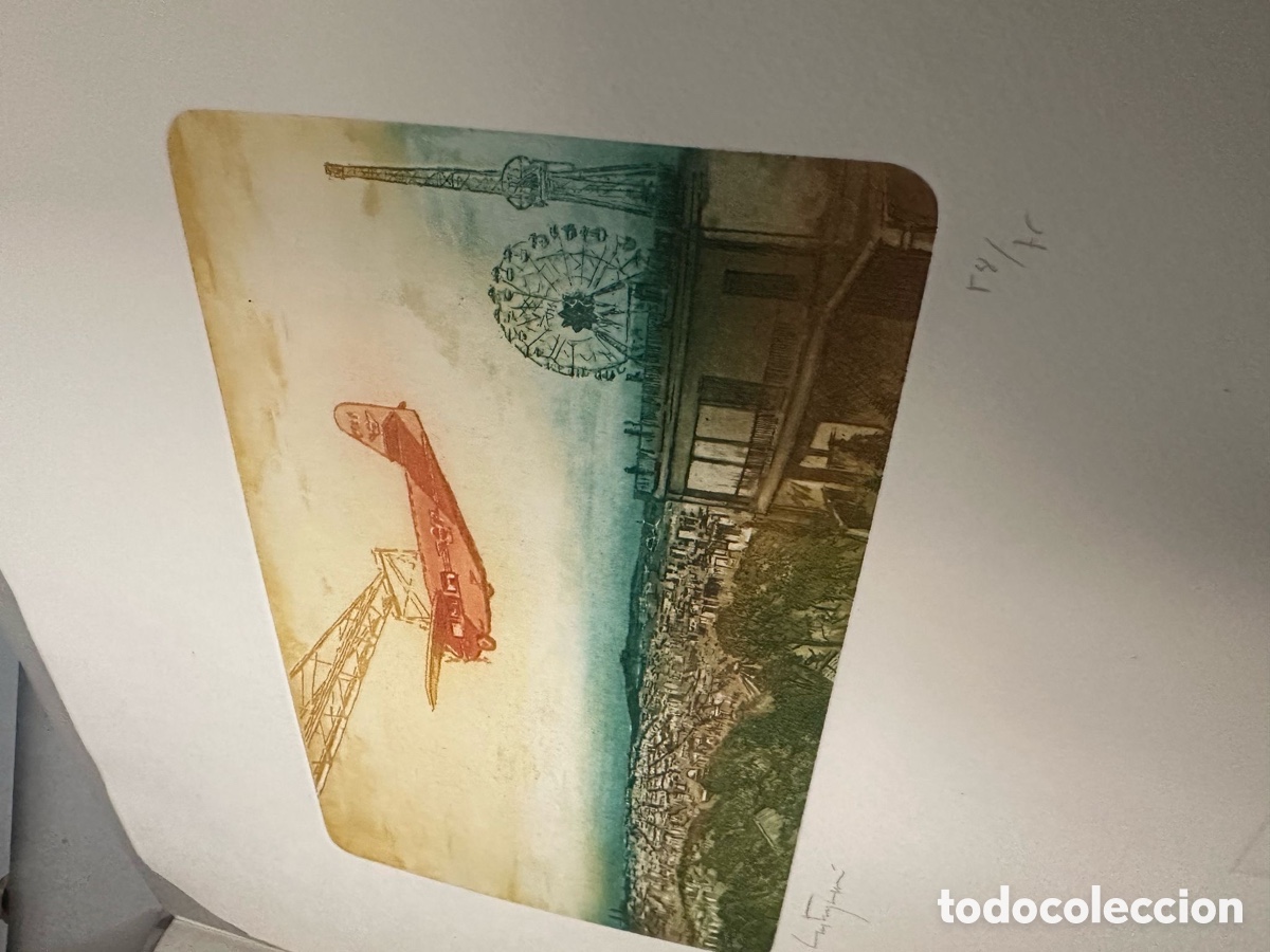 Arte: Grabado Original de Sergi Castignani. - Foto 2