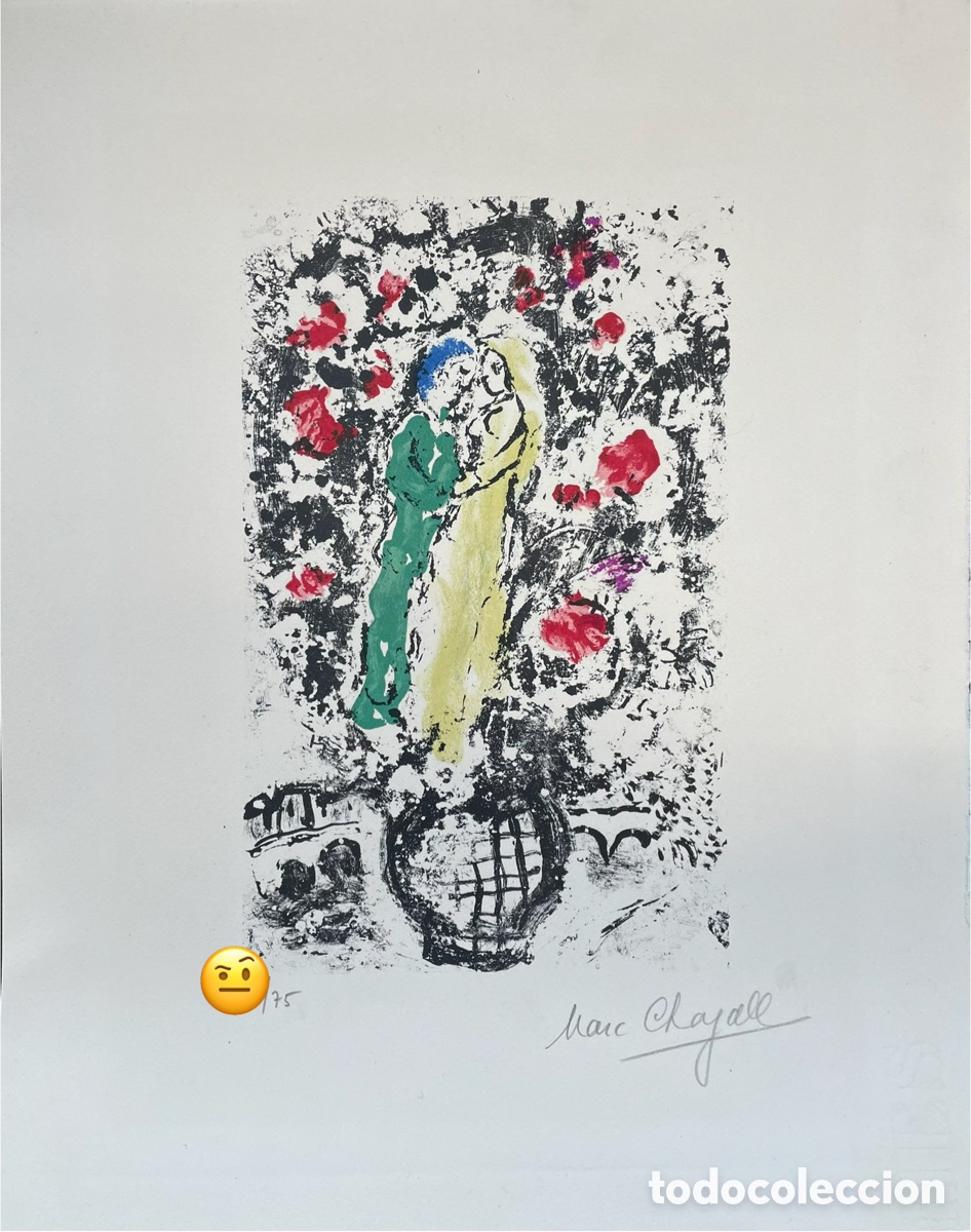 Arte: Litograf&iacute;a Marc Chagall - Foto 1