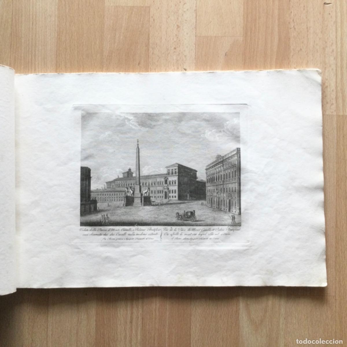 Art: Grabado N*15 &ldquo;Veduta della Piazza di Monte Caballo e Palazzo Pontificio&rdquo; Ciudad de Roma Parboni