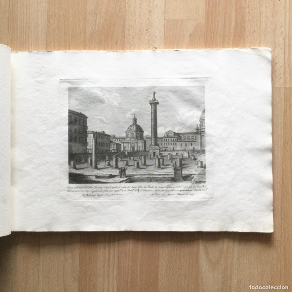 Art: Grabado N*16 ORIGINAL &ldquo;Veduta DELLE Foro Trajano&rdquo; Ciudad de Roma. Parboni A&ntilde;o 1.837