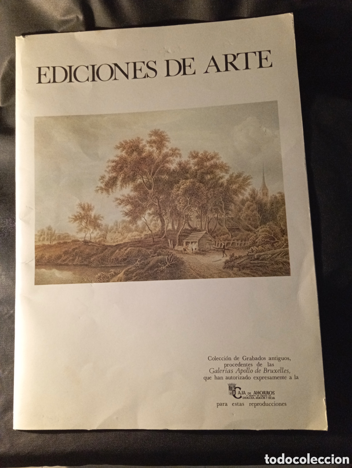 Arte: Lote de grabados antiguos, galer&iacute;a Apolo de Bruselas