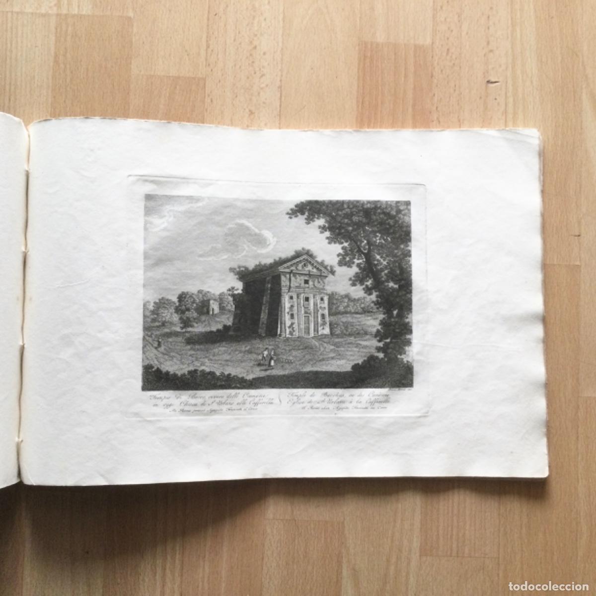 Art: Grabado N*22 ORIGINAL Tempio di Barco. Chiesa de S. Urbano. Parboni A&ntilde;o 1.837