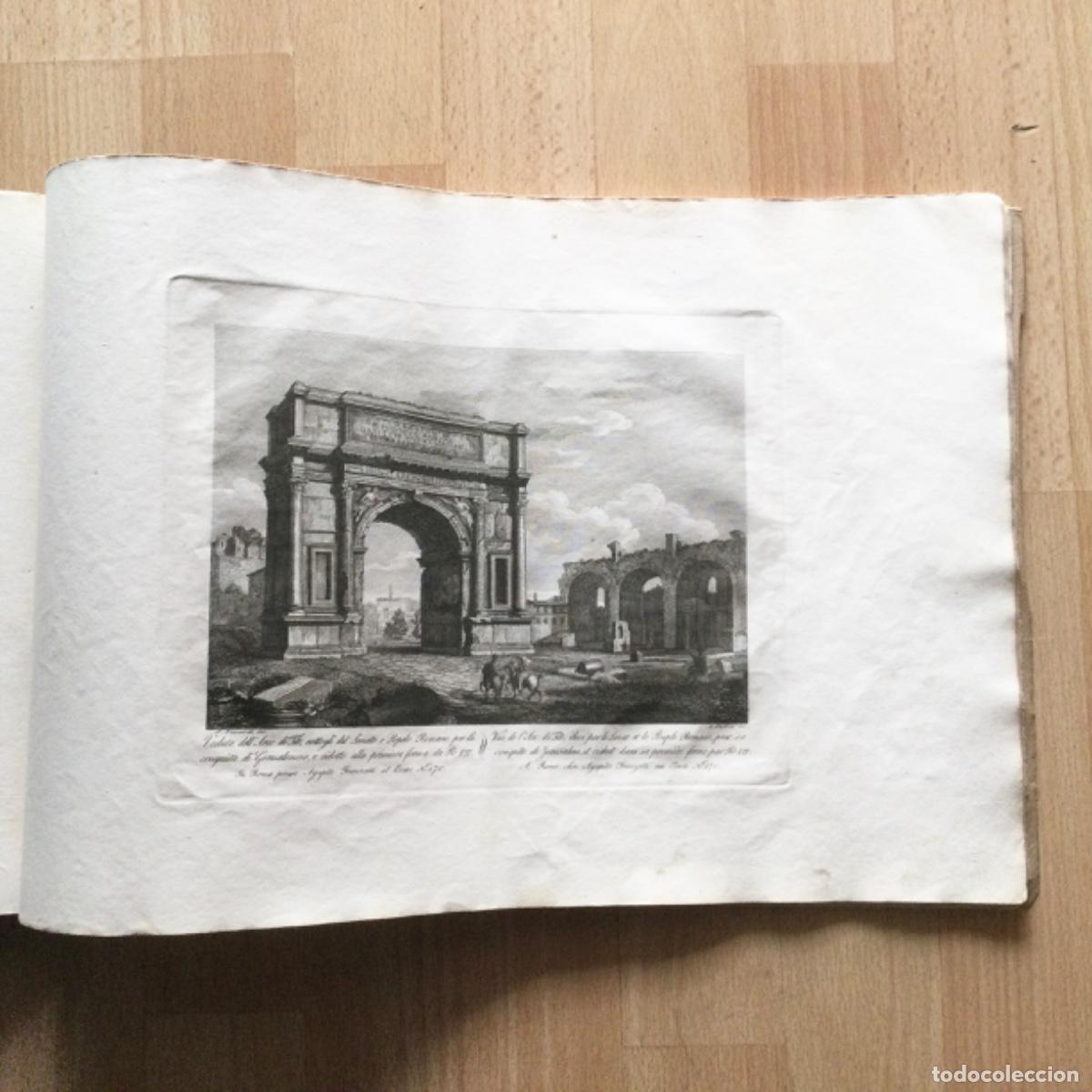 Arte: Grabado N*28 &ldquo;Veduta dell&acute;Arco de Tito&rdquo; Ciudad de Roma. Parboni A&ntilde;o 1.837