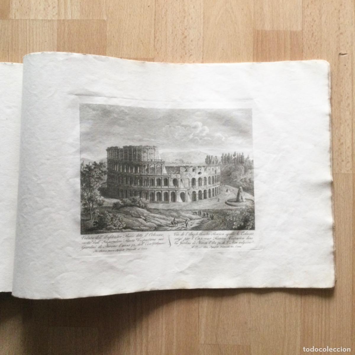 Arte: Grabado N*32 ORIGINAL &ldquo;Veduta dell&acute;Anfiteatro Flavio. Il Coliseo&rdquo; Parboni A&ntilde;o 1.837