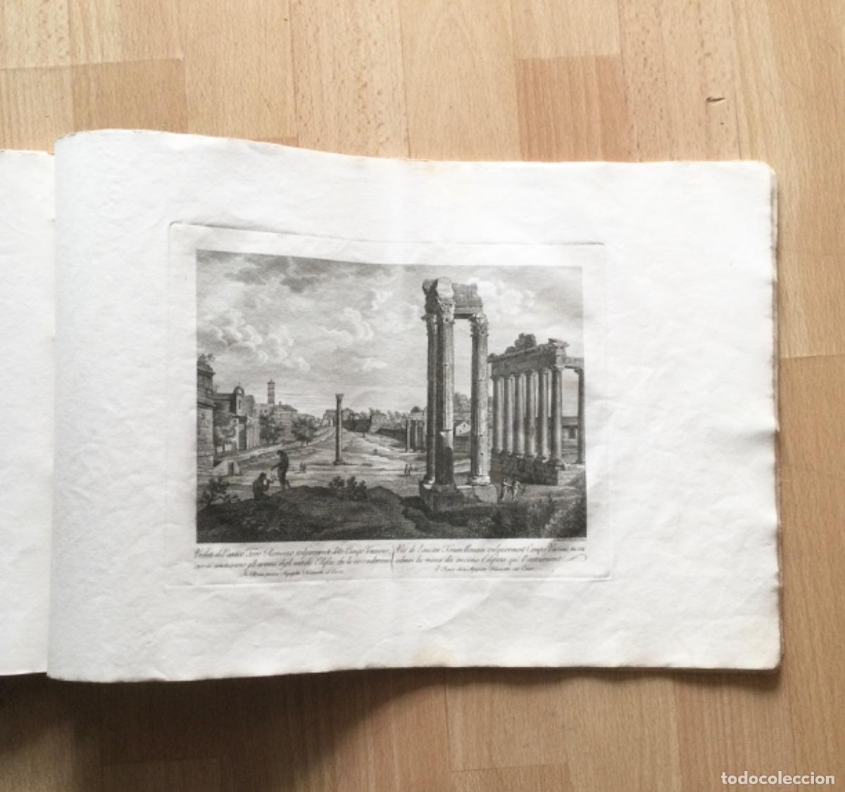 Arte: Grabado N*33 &ldquo;Veduta dell&acute;Antico Foro Romano&rdquo; Ciudad de Roma. Parboni A&ntilde;o 1837