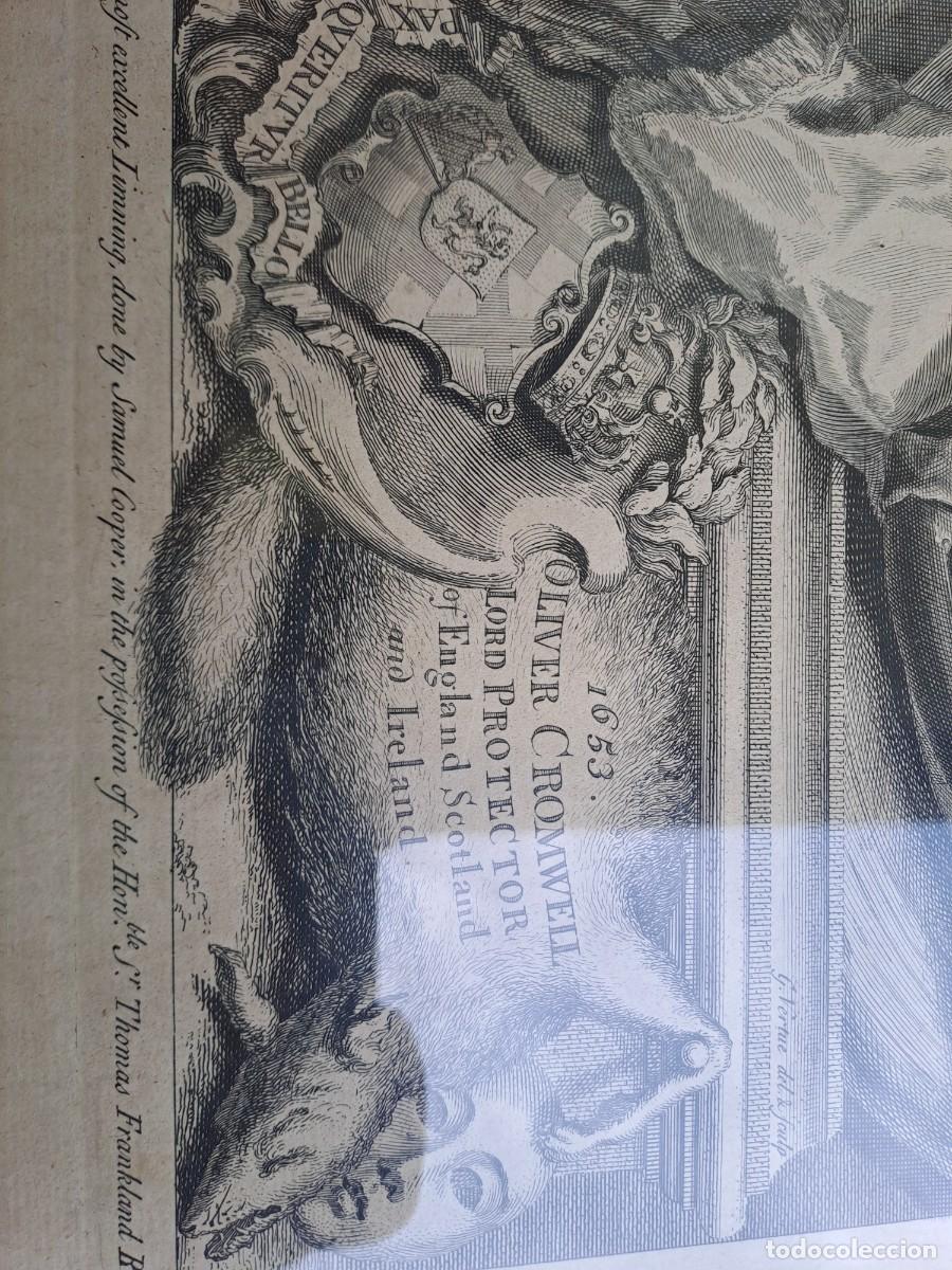 Arte: Grabado Oliver Cromwell - Foto 2