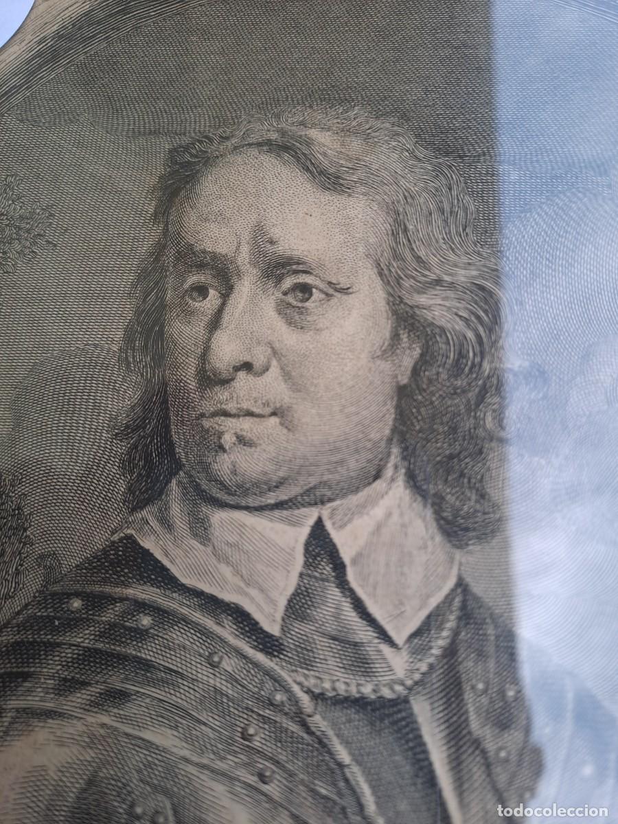 Arte: Grabado Oliver Cromwell - Foto 3