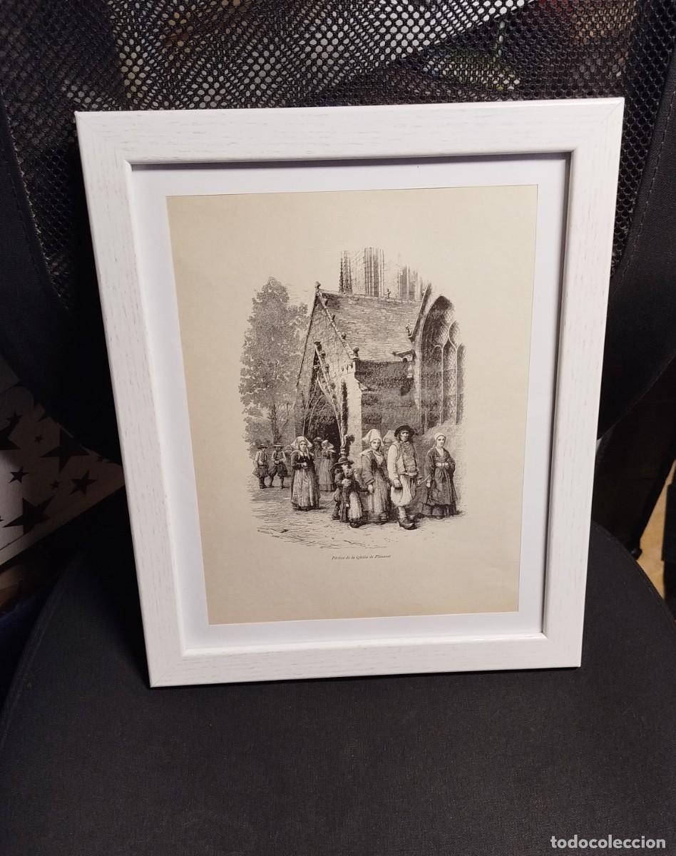 Arte: Grabado facsimil de la obra editada en 1882 original del libro &rdquo;Europa Pintoresca&rdquo; editado en 1983