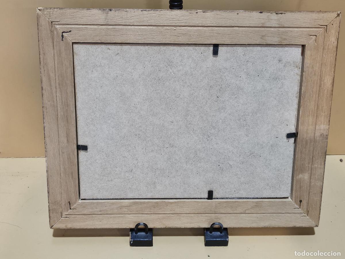 Arte: cuadro con grabado antiguo - Foto 3