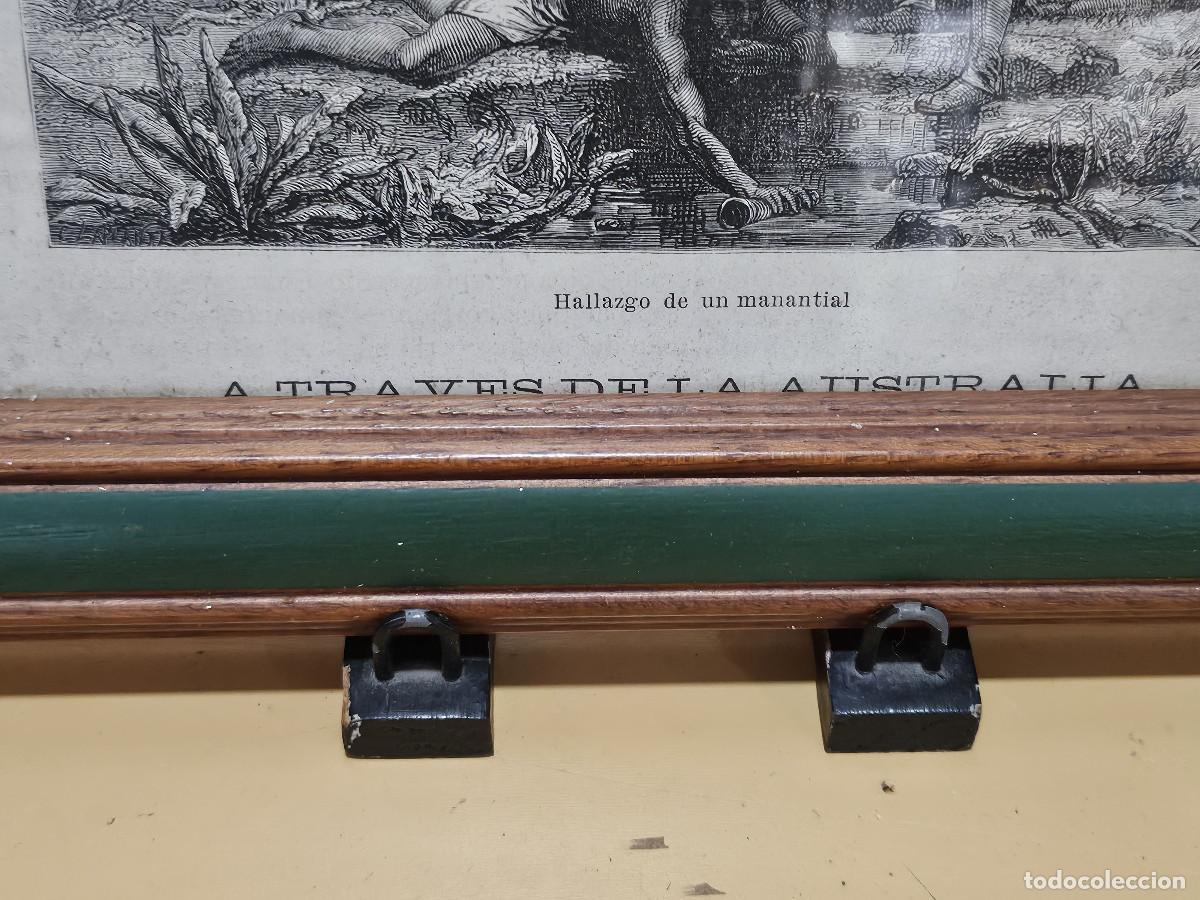 Arte: cuadro con grabado antiguo - Foto 2
