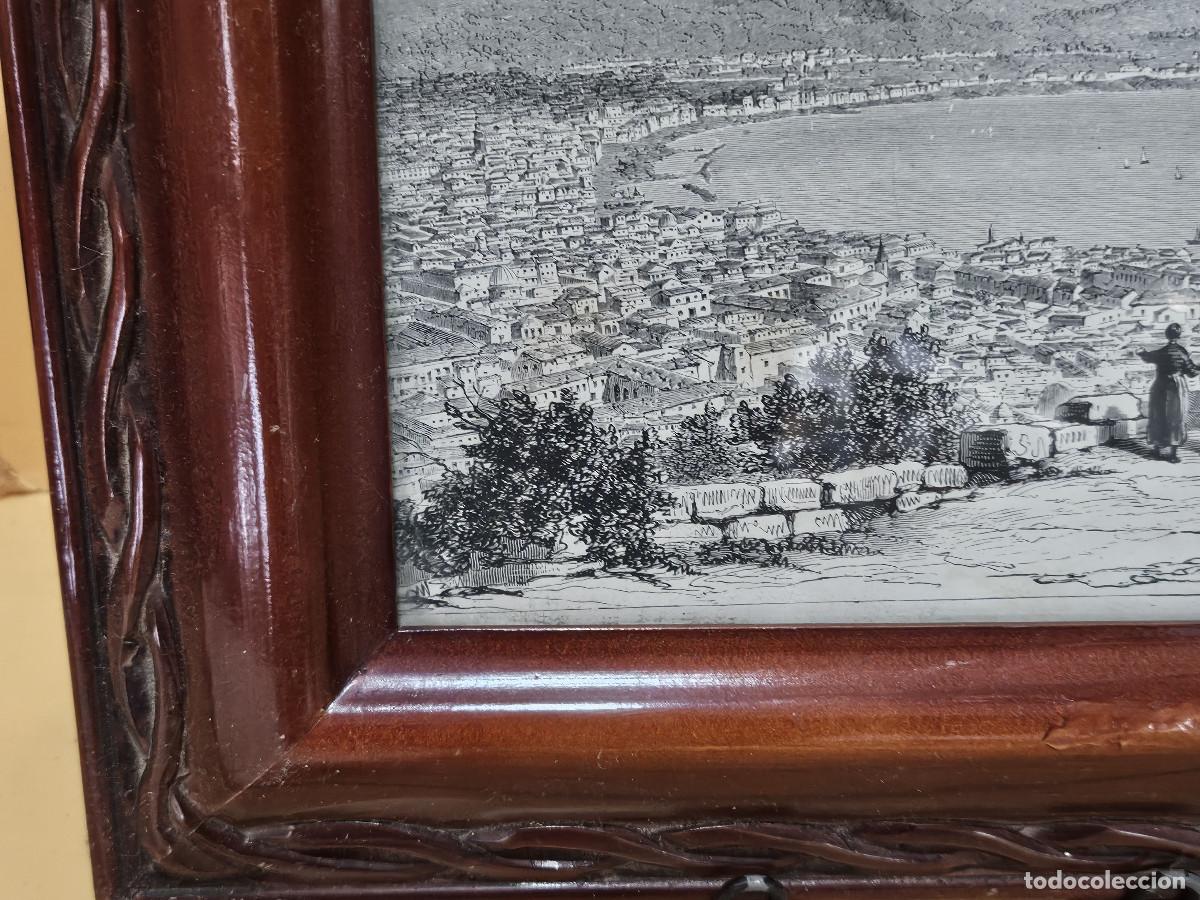 Arte: cuadro con grabado antiguo - Foto 4