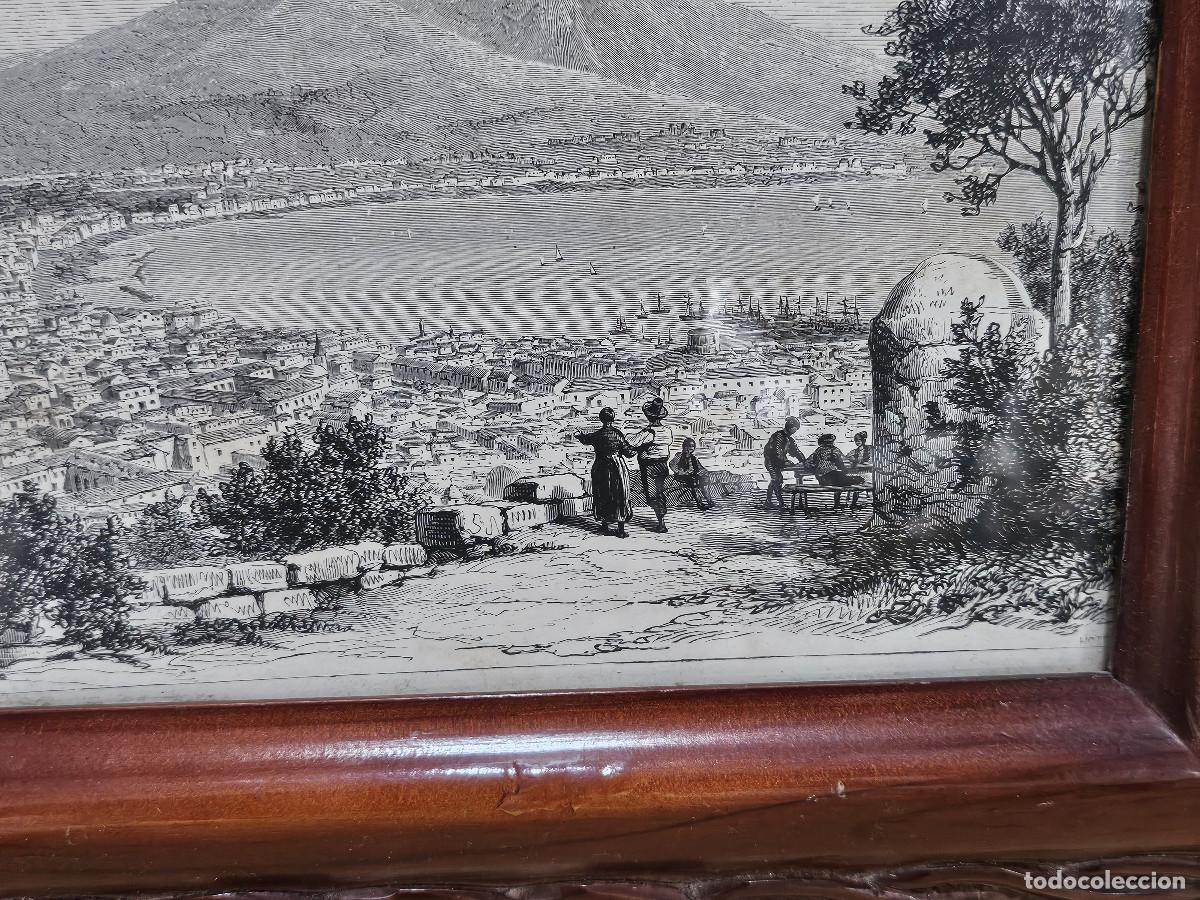 Arte: cuadro con grabado antiguo - Foto 6