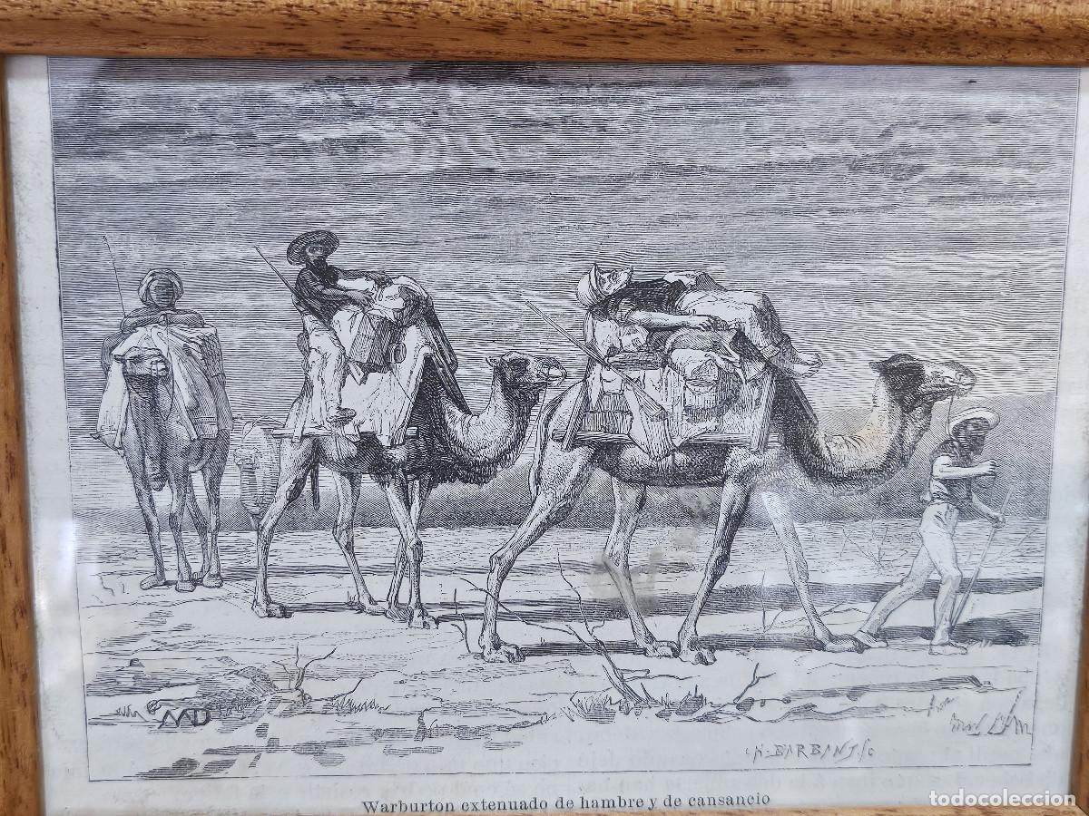 Arte: cuadro con grabado antiguo - Foto 2