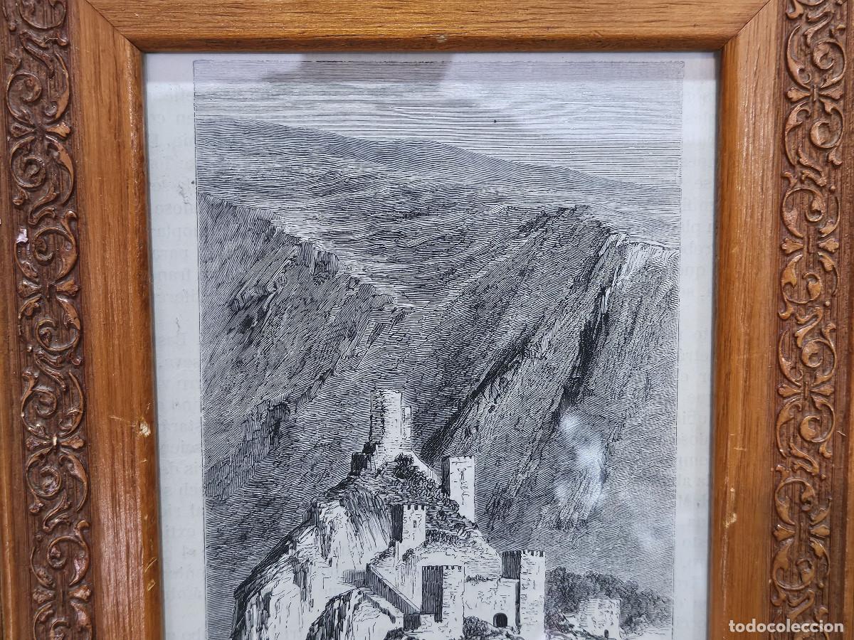 Arte: cuadro con grabado antiguo - Foto 3
