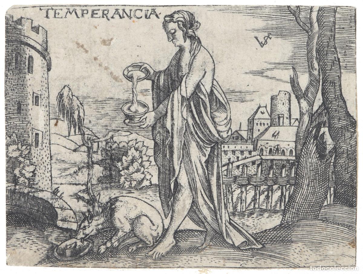 Arte: Cuatro virtudes - Solis, Virgil (1514-1562) - Foto 2