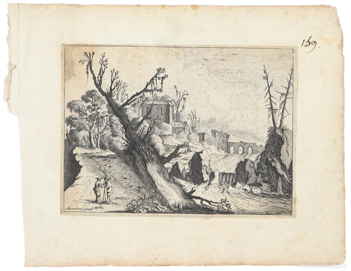 Arte: Pair paysage - Moncornet, Balthasar (1600-1668) - Foto 1