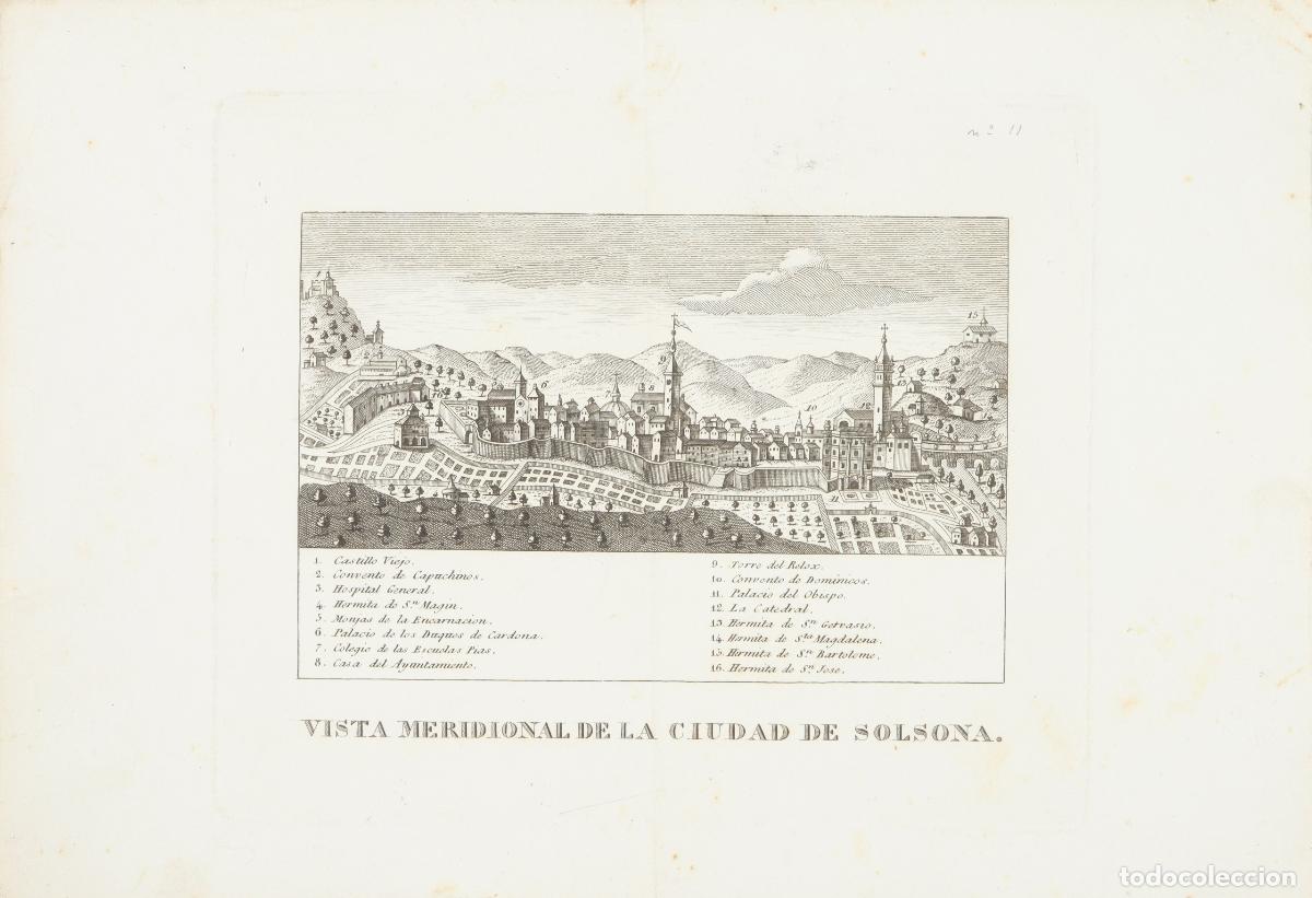 Arte: Vista meridional de la villa de Ripoll