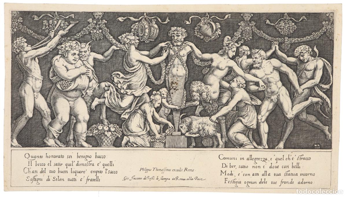 Arte: Homenaje a Baco - Daddi, Bernardo (c. 1512-1570) - Foto 1