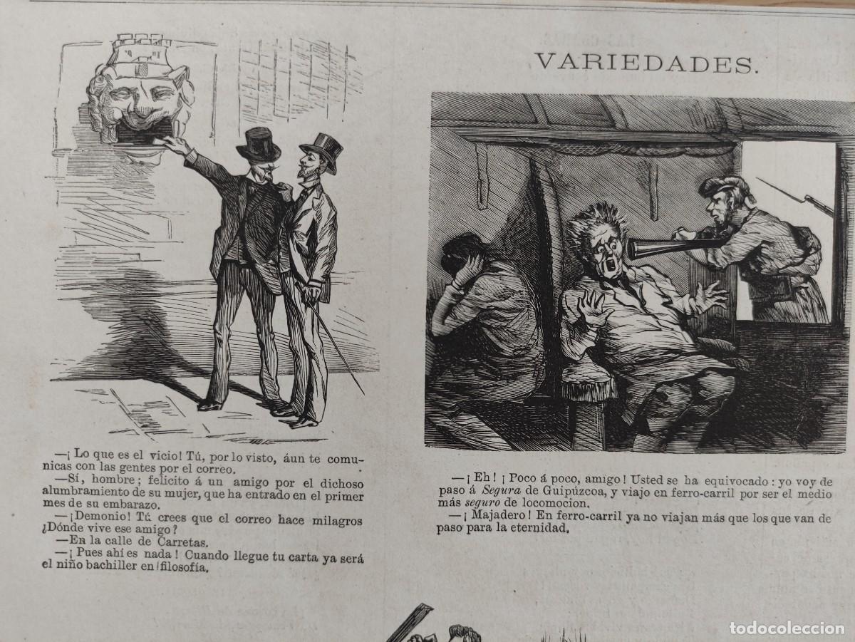 Arte: GRABADO. COMPOSICIONES. VI&Ntilde;ETAS ESCENAS COTIDIANAS - Foto 2