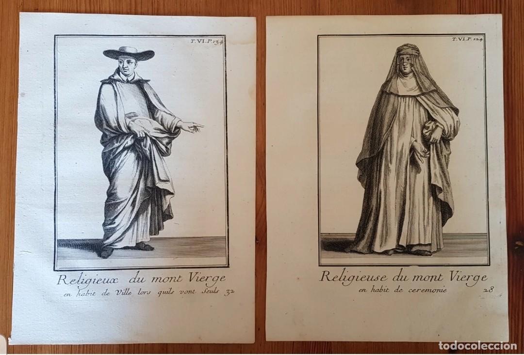 Arte: H&aacute;bitos religiosos 6 grabados - Foto 3