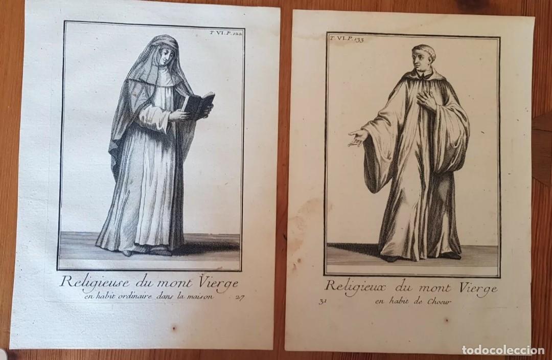Arte: H&aacute;bitos religiosos 6 grabados - Foto 1