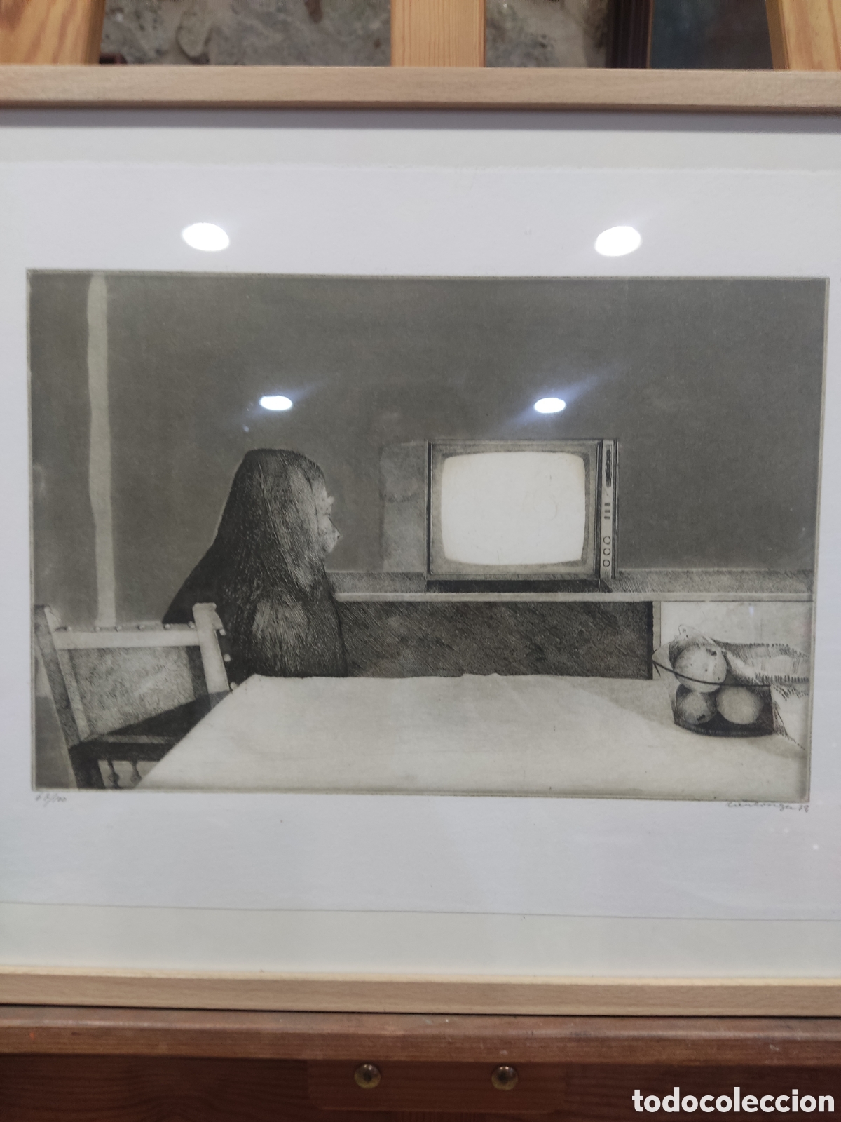 Arte: Xesus. A. Caulonga ( grabado 67/100 ) - Foto 2