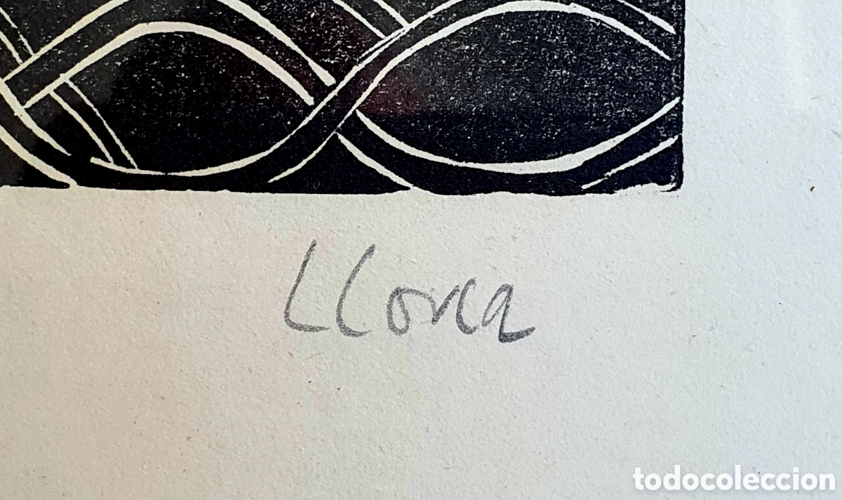 Arte: Cuadro Grabado Llorca Ilustrador - Foto 2