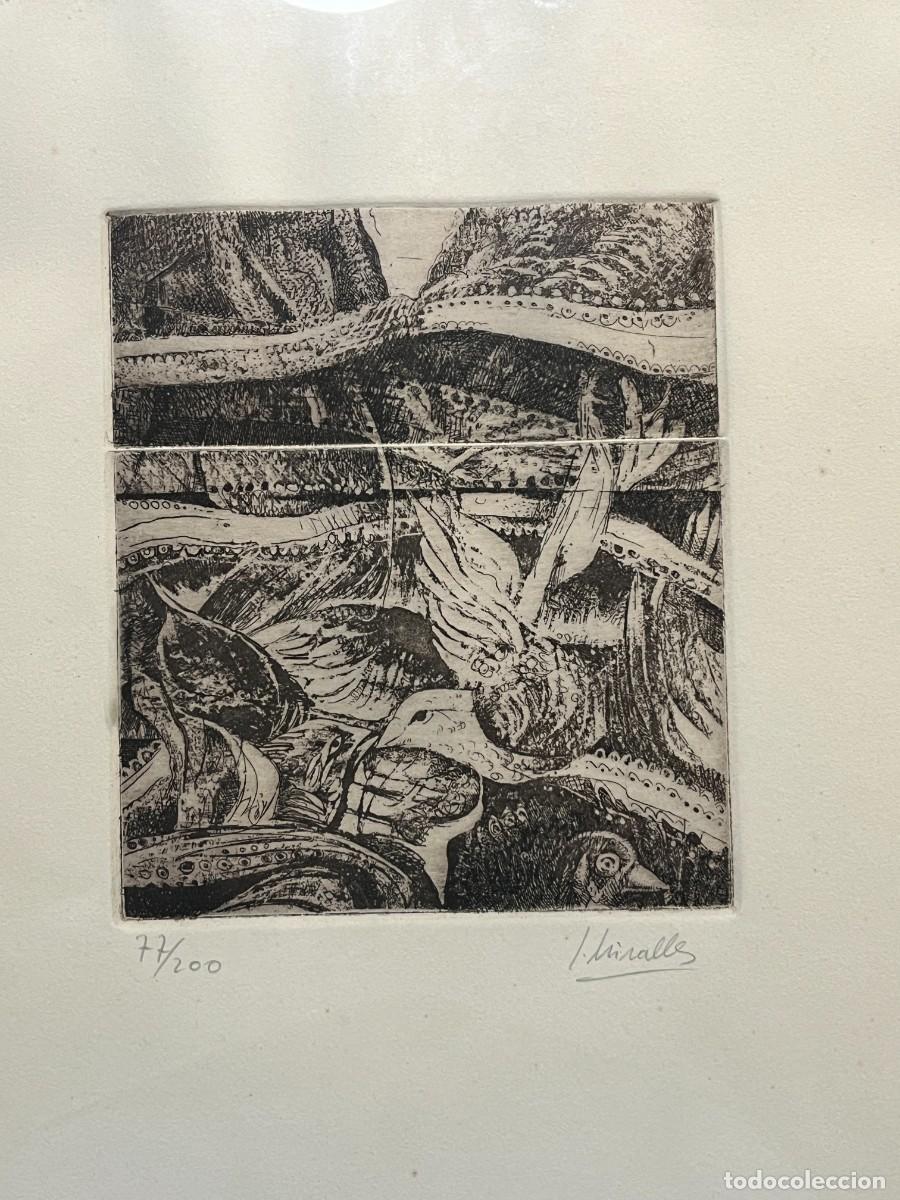 Arte: JOS&Eacute; MIRALLES. 1981 Grabado - Foto 9