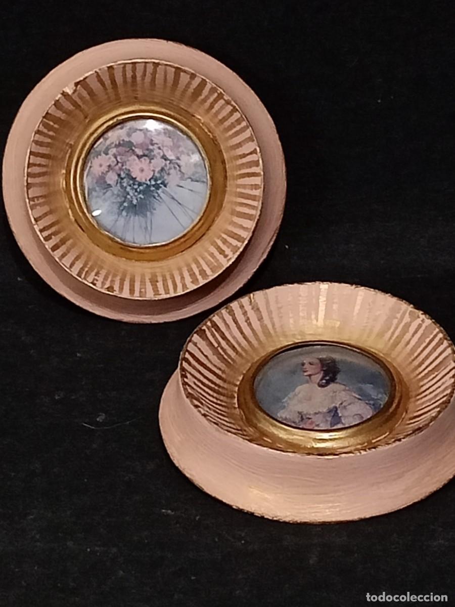 Arte: mini cuadros del siglo xix - Foto 1