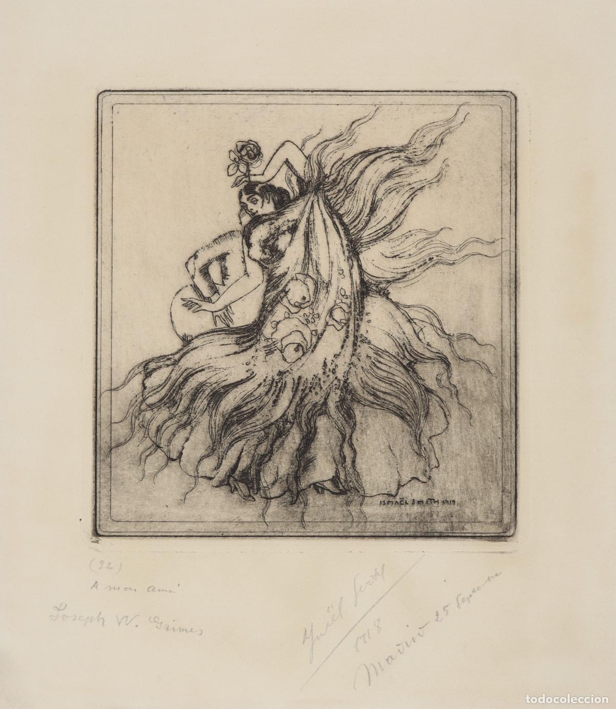 Arte: Gitana - Smith, Ismael (1886-1972) - Foto 1
