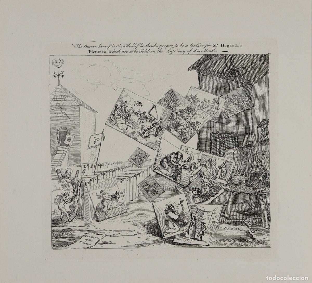 Arte: La batalla de los cuadros - Hogarth, William (1697-1764) - Foto 2