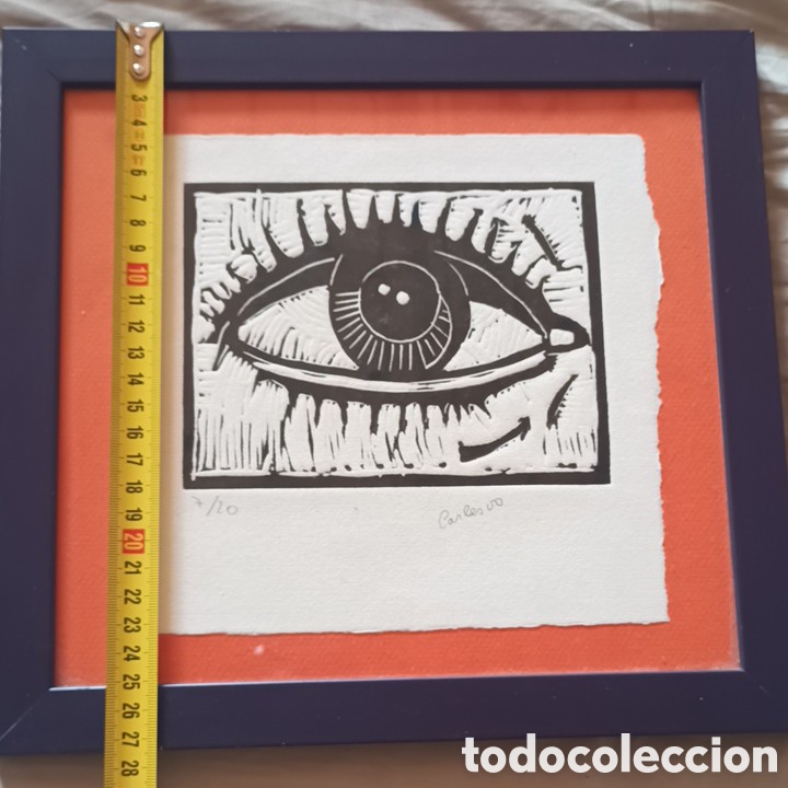 Arte: Grabado ojo Carles OO - Foto 3